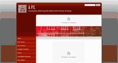 Desktop Screenshot of aperovigo.it